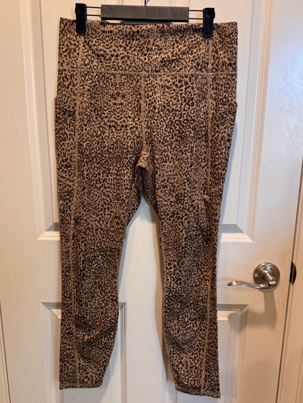 Fabletics Leopard Print High-Waist Leggings - Brown & Black